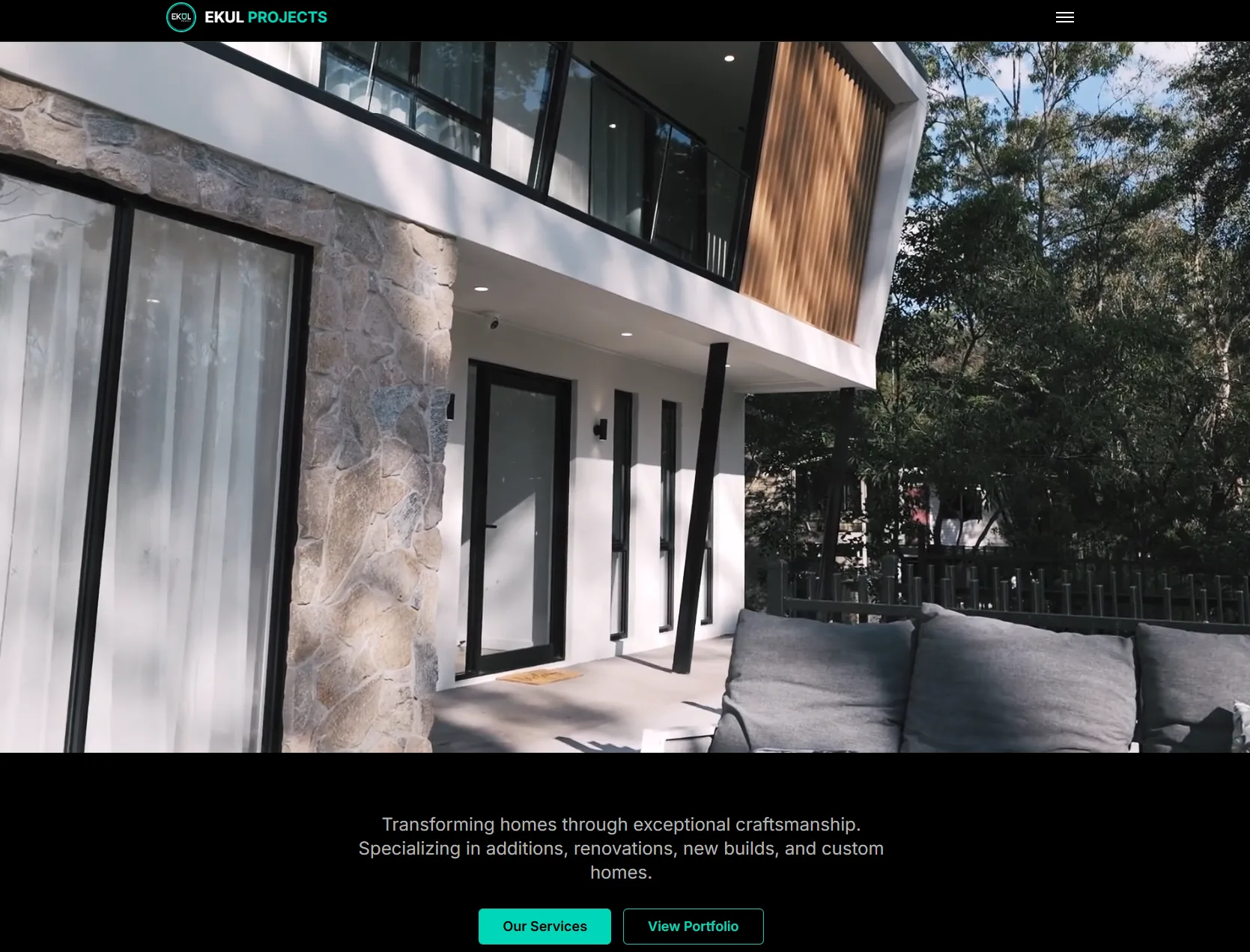 Ekul Projects website designed by SuccessWithMark.Rocks